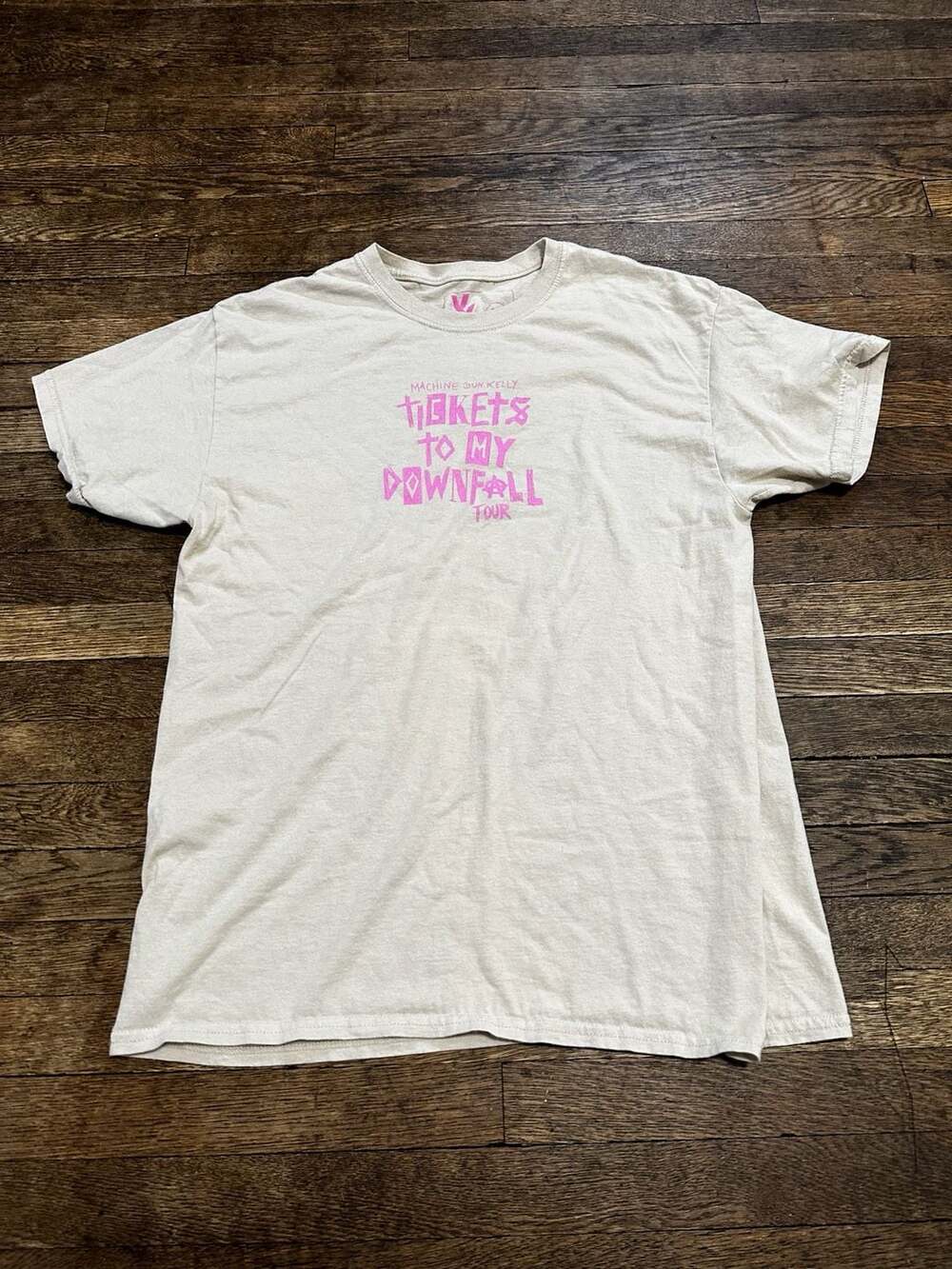 Machine Gun Kelly MGK Tickets To My Downfall Tour Graphic T-Shirt Medium
